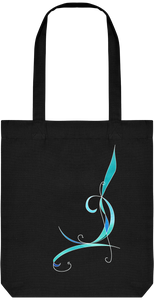 Tote bag noir - design élégant 