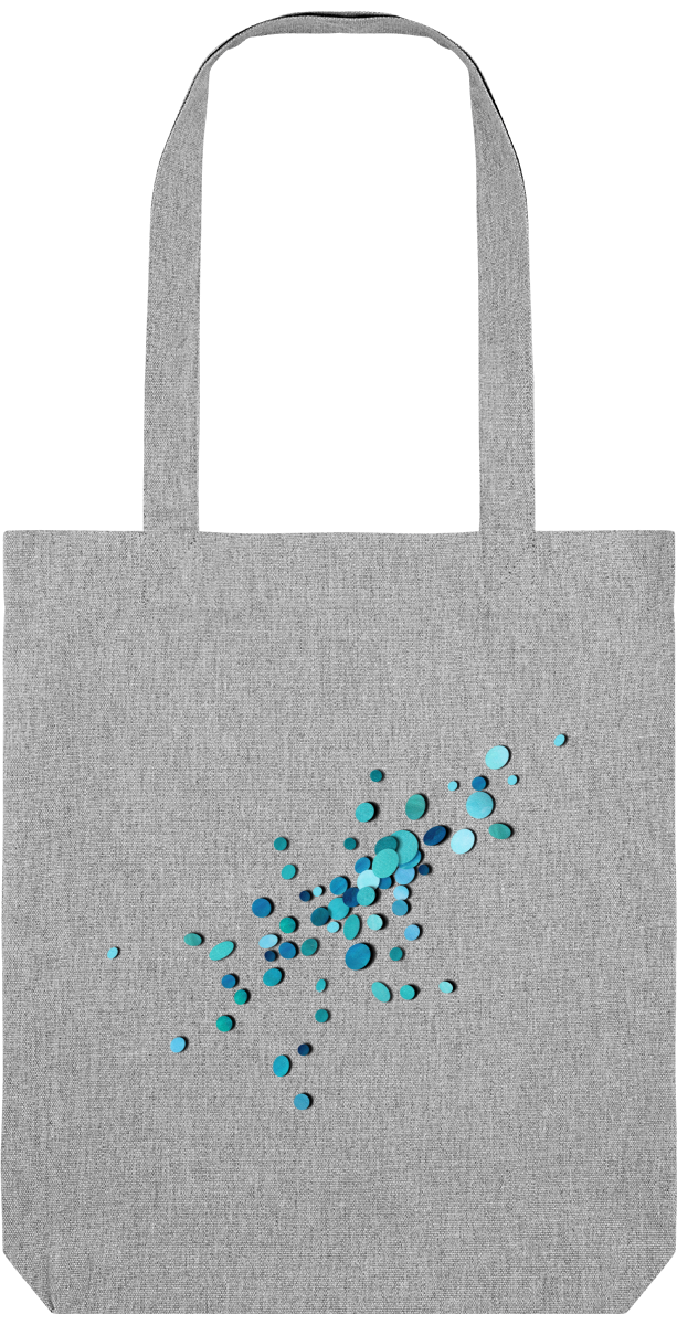 Tote bag - toile coton et polyester recyclés - design exclusif