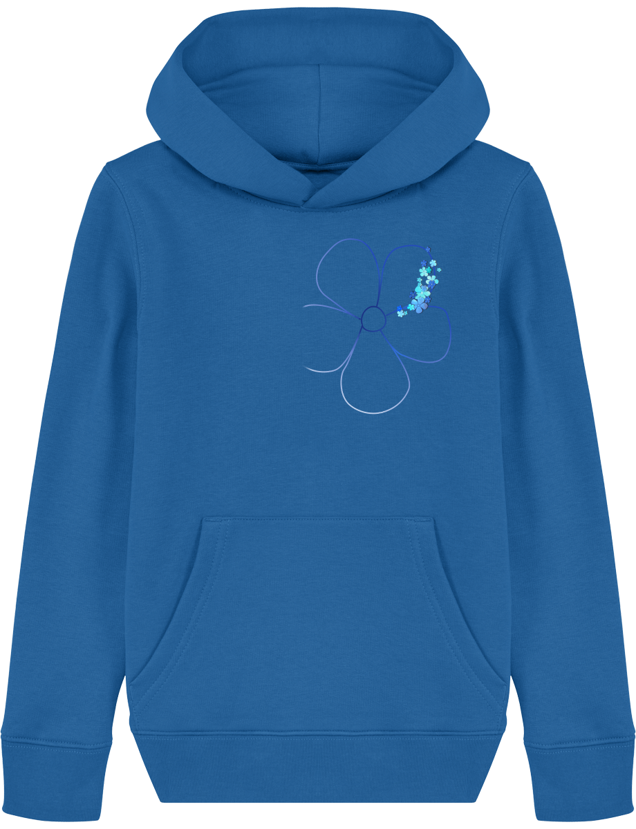 Sweat enfant en coton bio et polyester recyclé - doux et confortable  