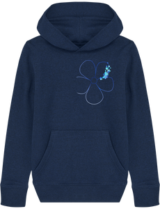 Sweat enfant en coton bio et polyester recyclé - doux et confortable  