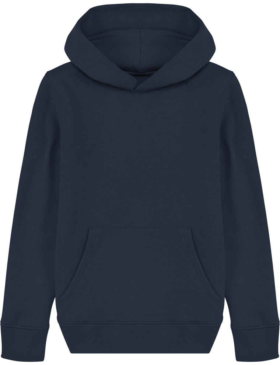 Sweat enfant en coton bio et polyester recyclé - doux et confortable  