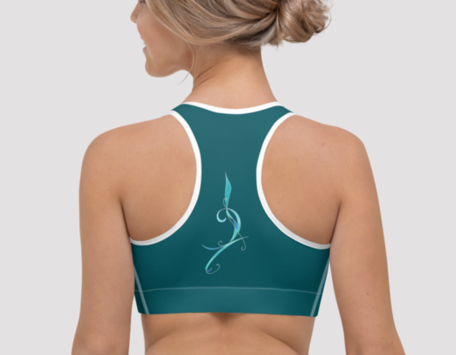 Brassière ultra-douce et confortable - motif élégant - dos