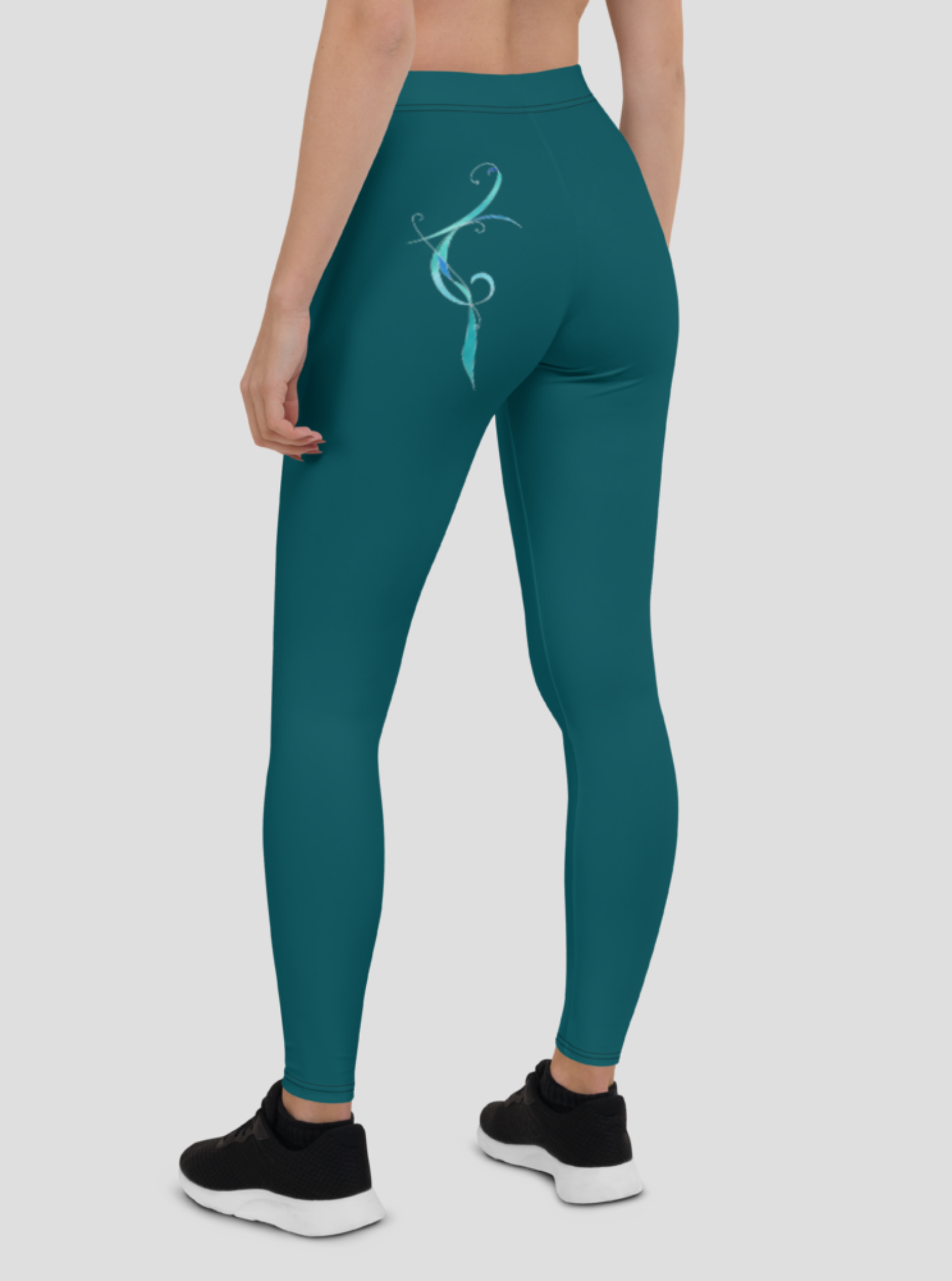 legging au design inspiré de l'Art Nouveau