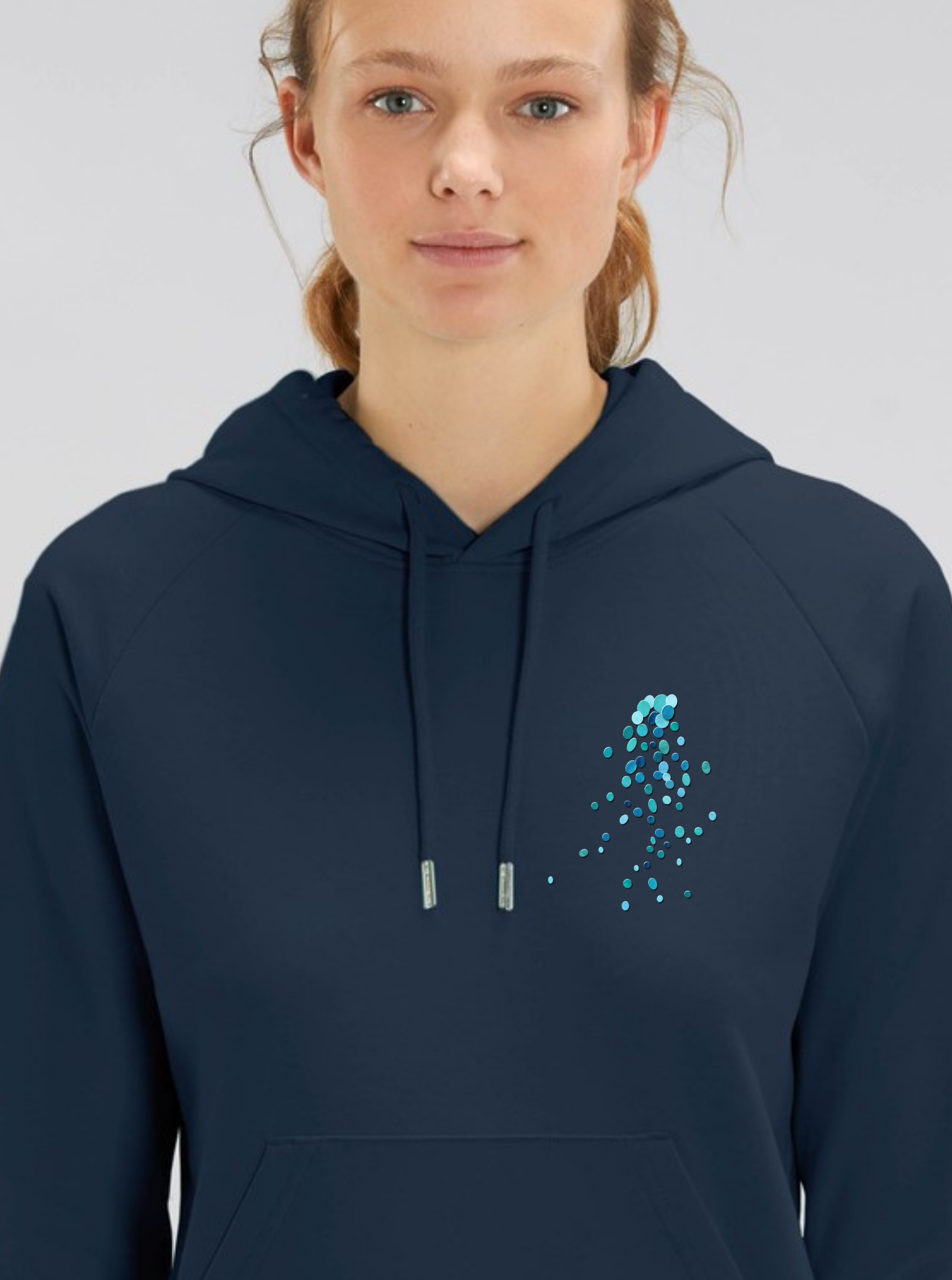 Sweat bio à capuche doux et confortable design lumineux