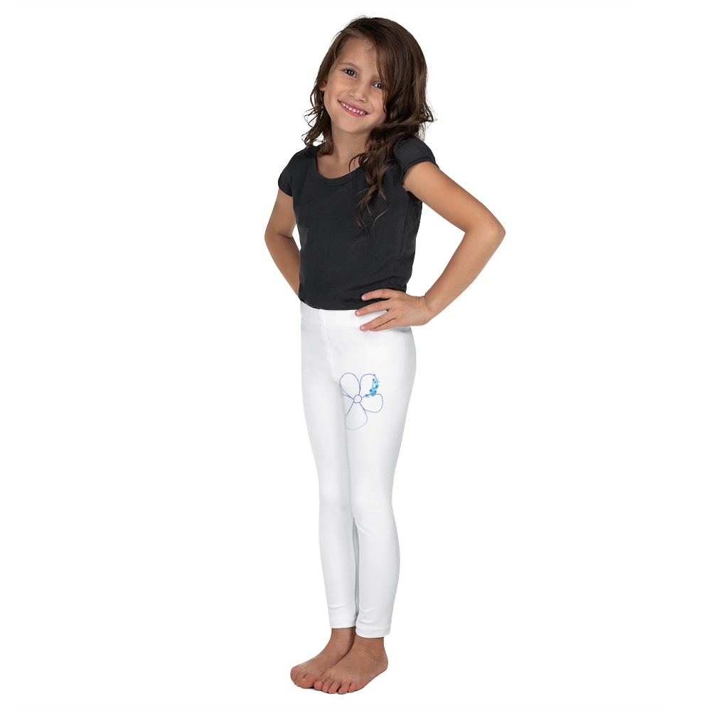 Legging enfant souple et confortable  - design féminin