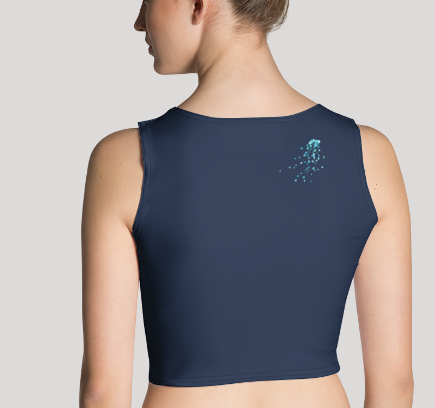 Crop-top Yoho Navy