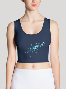 Crop-top Yoho Navy