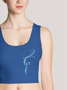 Crop-top Sangha Blue