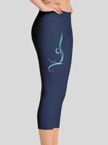 Legging court Sangha Navy