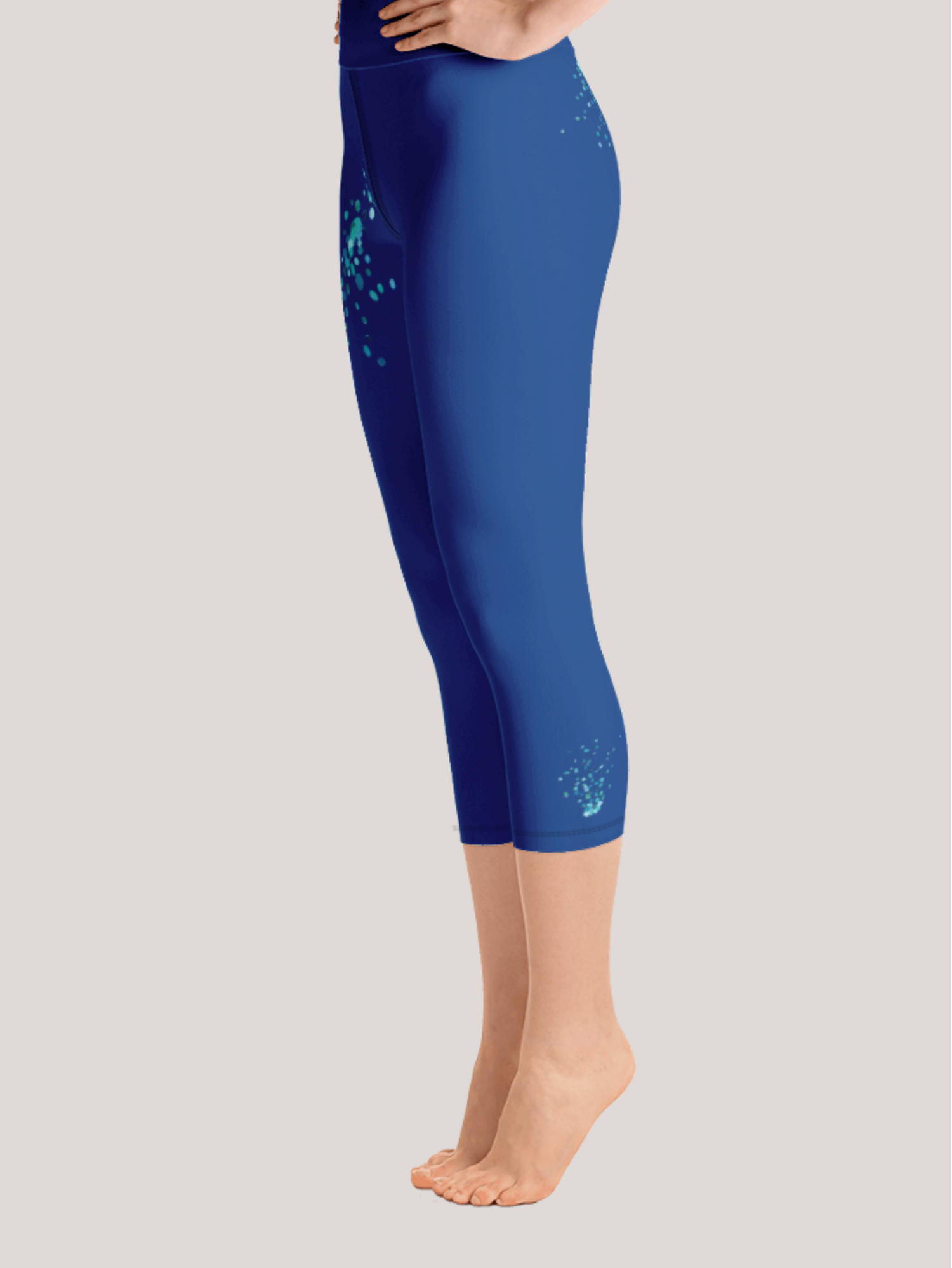 Legging de Yoga court Yoho Blue