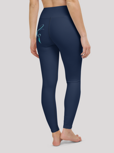 Legging de Yoga Sangha Navy